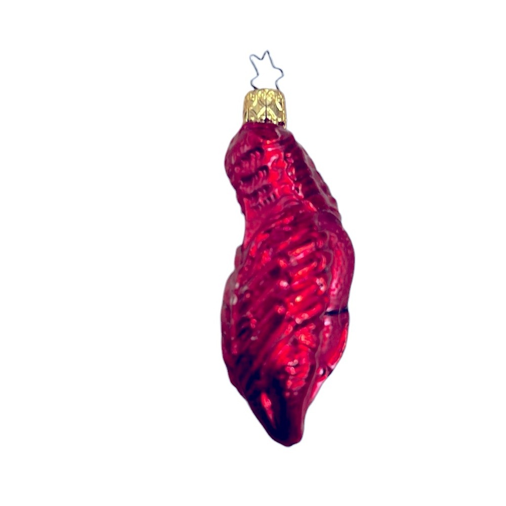 Inge-Glas Lobster German Glass Christmas Tree Ornament